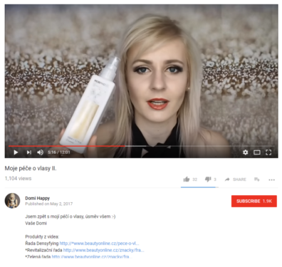 Product placement