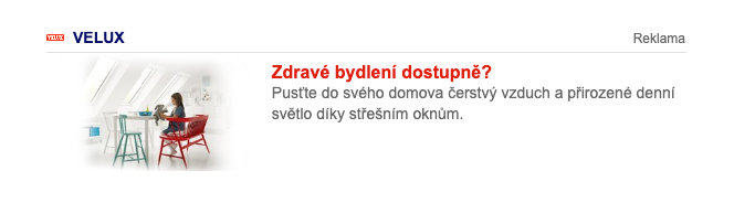Velux_nativní reklama